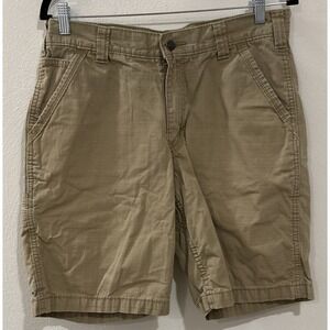 Carhartt Men's‎ Cargo Shorts Size 33 Tan Relaxed Fit Workwear Utility